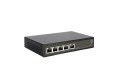 5-portowy gigabitowy przełącznik PoE Smart Lite - 802.3at/af PoE - 4 wyjścia PoE - Budżet mocy 60 W PoE (GES-2105P) - 2976282
