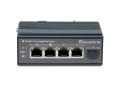 5-portowy gigabitowy przełącznik przemysłowy LevelOne - Szyna DIN - -30°C do 65°C - Gigabit Ethernet (10/100/1000) - Pełny dupleks - Power over Ethernet (PoE) - Uchwyt ścienny (IGP-0501) - 2976445