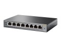 TP-Link TL-SG108PE Zarządzany L2 Gigabit Ethernet (10/100/1000) Obsługa PoE Czarny - 2976348