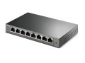 TP-Link TL-SG108PE Zarządzany L2 Gigabit Ethernet (10/100/1000) Obsługa PoE Czarny - 2976349