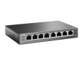 TP-Link TL-SG108PE Zarządzany L2 Gigabit Ethernet (10/100/1000) Obsługa PoE Czarny - 2976347