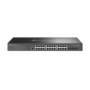 TP-Link Omada SG3428X przełącznik sieciowy Zarządzany L2+/L3 Gigabit Ethernet (10/100/1000) 1U Czarny
