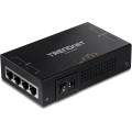 Wtryskiwacz TRENDnet POE+ 65W 4-portowy - 2976565