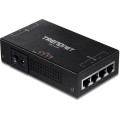 Wtryskiwacz TRENDnet POE+ 65W 4-portowy - 2976566
