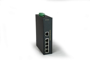 LevelOne IFS-0501 przełącznik sieciowy Nie zarządzany Fast Ethernet (10/100) Czarny