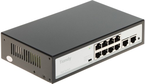 SWITCH POE TC-P3S010 SPEC:F/0820/AT/90 8-PORTOWY TIANDY - 2996965