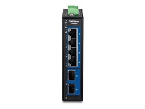 Trendnet TI-G5062 przełącznik sieciowy Nie zarządzany 2.5G Ethernet (100/1000/2500) Czarny