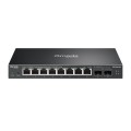 TP-Link ES210X-M2 przełącznik sieciowy Zarządzany 2.5G Ethernet (100/1000/2500) Montaż na biurku/ścianie Czarny - 3019161