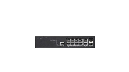 GS-2412P Zarządzany L2+ Gigabit Ethernet (10/100/1000) Obsługa PoE Czarny - 2976389