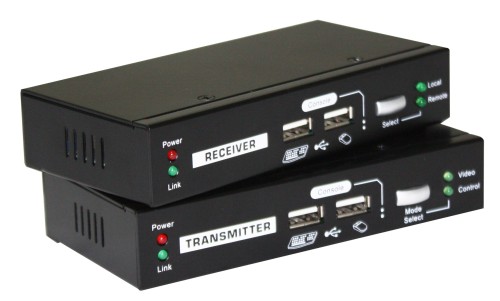 Przedłużacz KVM LevelOne KVM-9036 przez IP 2xUSB - 2977982
