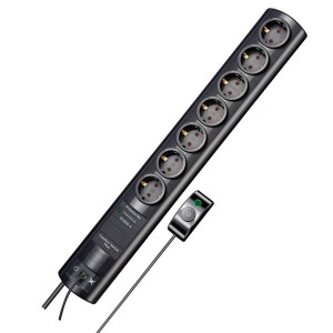Listwa przeciwprzepięciowa Brennenstuhl Primera-Tec 3500W, 7 gniazd, 2.0m, Niemcy