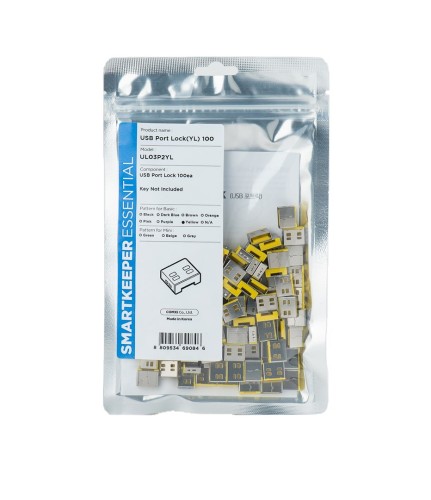 Smartkeeper UL03P2YL bloker portów Blokada portu USB Typu-A Żółty 1 szt. - 2979009