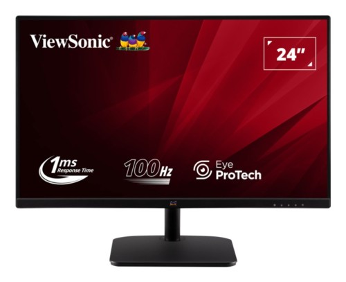 Viewsonic VA2432-H-2 monitor komputerowy 61 cm (24") 1920 x 1080 px Full HD LED Czarny - 3010330
