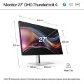 HP 27-calowy monitor Pro seria 7 QHD Thunderbolt 4 – 727pu - 3003685