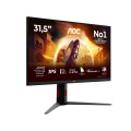 AOC G4 U32G4U monitor komputerowy 80 cm (31.5") 3840 x 2160 px 4K Ultra HD Czarny, Czerwony - 2997527