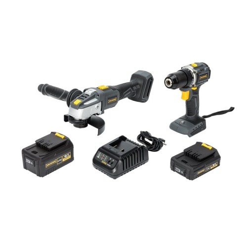 Zestaw narzędzi TOOL SET CD-B0A18 AG-B0118E 18V BL 2+4AH - 2981278