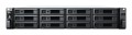 Synology RackStation RS2423RP+ serwer danych NAS Rack (2U) Ryzen Embedded V1780B 8 GB DDR4 0 TB DiskStation Manager Czarny, Szary - 3004040