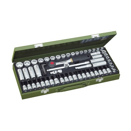 SUPER COMPACT SOCKET SET 3/8IN 65 PCS - 3004321
