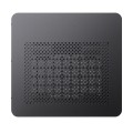 Obudowa PC Jonsbo TK-0, Mini-Tower, Mini-ITX, Tempered Glass, Holz - schwarz - 3023389