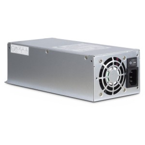 Inter-Tech ASPOWER U2A-B20600-S moduł zasilaczy 600 W 20+4 pin ATX Stal nierdzewna