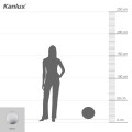 Kanlux S.A. 24651 oświetlenie zewnętrzne E27 LED 25 W - 2984818