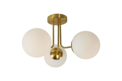 Lampa sufitowa RAILE 3XE27 złota - 2985110