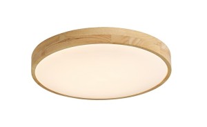 Lampa sufitowa LED NATA 4000K 50.5CM drewno
