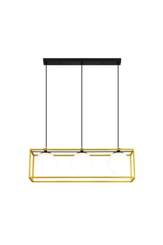 PENDANT LIGHT DRIFT 3XE14 GOLD - 2985257