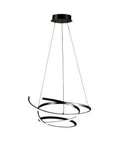 PENDANT LED LIGHT SIBIU 42W 4000K BLACK