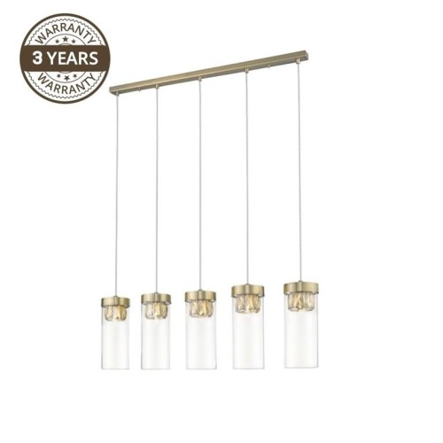 Lampa wisząca PORTO 20101AB-5F 5x25W G9 - 2985241