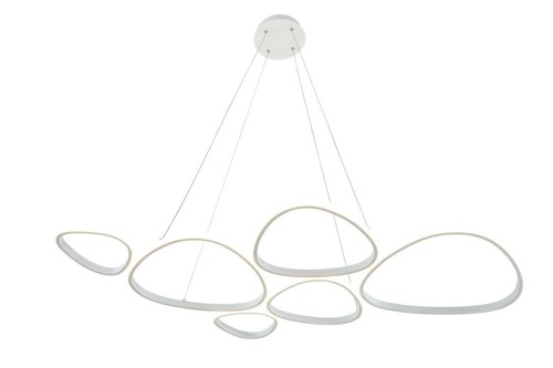 Żyrandol LED Gulf w kolorze białym, 4000K - 2985246