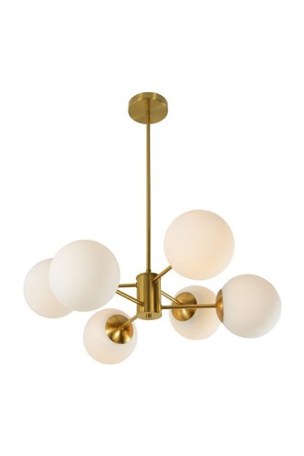 PENDANT LIGHT RAILE 6XE27 GOLD - 2985254