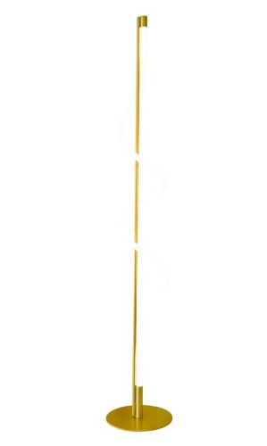 Lampa LED podłogowa w kolorze złotym Tigris 4000K - 2985248