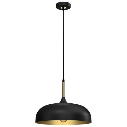 PENDANT LIGHT VOLOS E27 BLACK/GOLD - 3011064