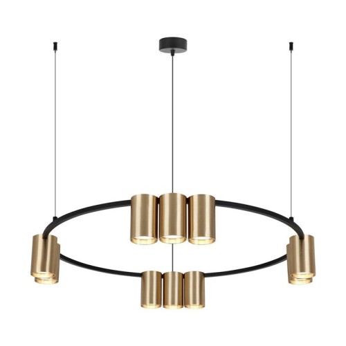 Lampa wisząca PORI 10XGU10 ML0375 Złoty - 2985280