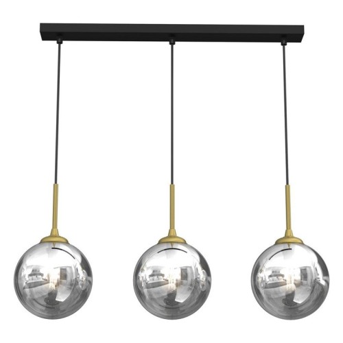 PENDANT LIGHT BURSA 3XE14 LINE BL/GOLD - 2985320