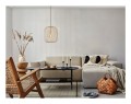 Lampa wisząca EGLO ROMAZZINA, 1 x E27, max 40W, beige - 2998197