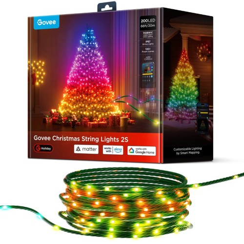 Govee H80C4 Inteligentne oświetlenie sznurkowe Wi-Fi/Bluetooth 15 W - 2985542