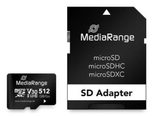 MediaRange MR947 pamięć flash 512 GB MicroSDXC UHS-I Klasa 10