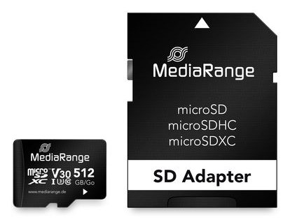 MediaRange MR947 pamięć flash 512 GB MicroSDXC UHS-I Klasa 10 - 2985828