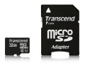 SD microSD Card  32GB Transcend SDHC UHS1 w/adapter - 2985839
