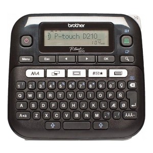 Brother PT-D210VP drukarka etykiet Termotransferowy 180 x 180 DPI 20 mm/s QWERTY