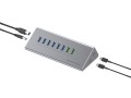 CONCEPTRONIC 10-portowy koncentrator USB-A3.0/-C Adapter -> 6xA3.0+m.Netz. Gr - 2986091