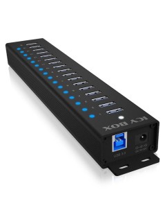 ICY BOX Hub 17-Portowy z USB 3.2 Gen