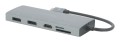 Mobilis 020028 stacja dokująca Przewodowa USB 3.2 Gen 1 (3.1 Gen 1) Type-C Szary - 2986373