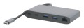Mobilis 020027 stacja dokująca Przewodowa USB 3.2 Gen 1 (3.1 Gen 1) Type-C Szary - 3004990