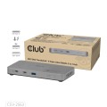 CLUB3D CSV-2563 stacja dokująca Thunderbolt 5 Srebrny - 2986407