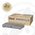 CLUB3D CSV-2563 stacja dokująca Thunderbolt 5 Srebrny - 2986412