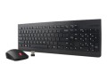 Lenovo 4X30M39497 klawiatura Dołączona myszka Uniwersalne RF Wireless QWERTY US English Czarny - 3005046