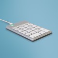 Klawiatura numeryczna Numpad Ścienna Kabel biała - 2986854